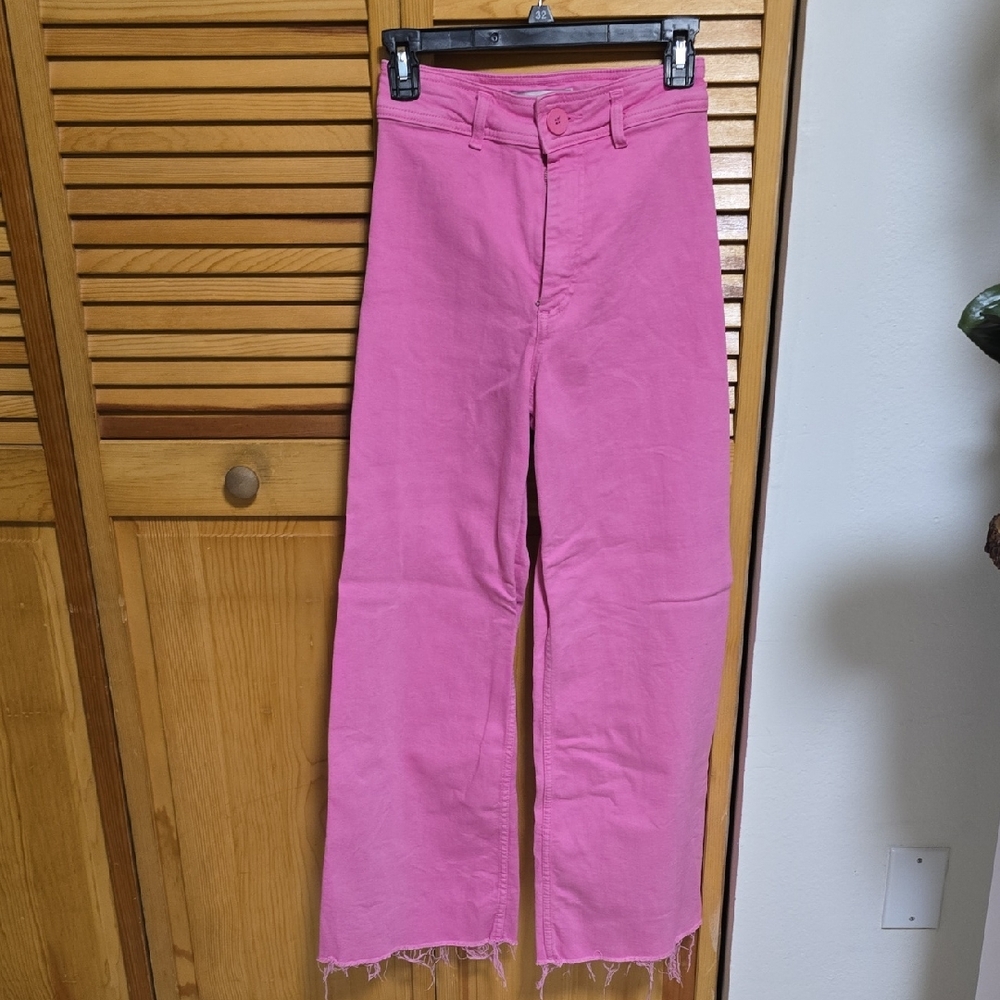 Zara Vibrant Pink Trousers